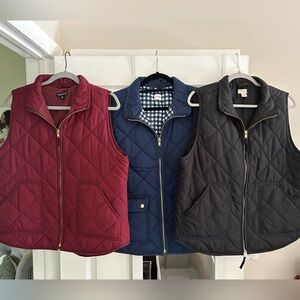 JCREW VEST BUNDLE!!!!